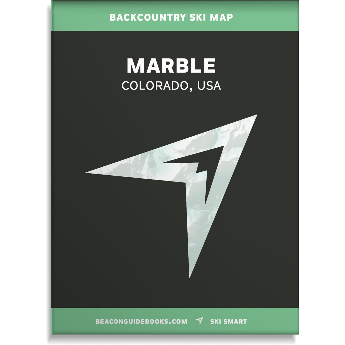 Backcountry Ski Map: Marble, Colorado | Backcountry Books