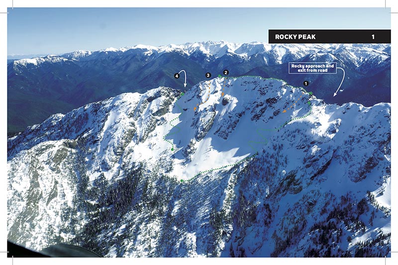 Backcountry Skiing Olympic National Park Washington Beacon Guidebooks | Backcountry Books