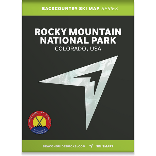 Backcountry Ski Map: Rocky Mountain National Park, Colorado | Backcountry Books