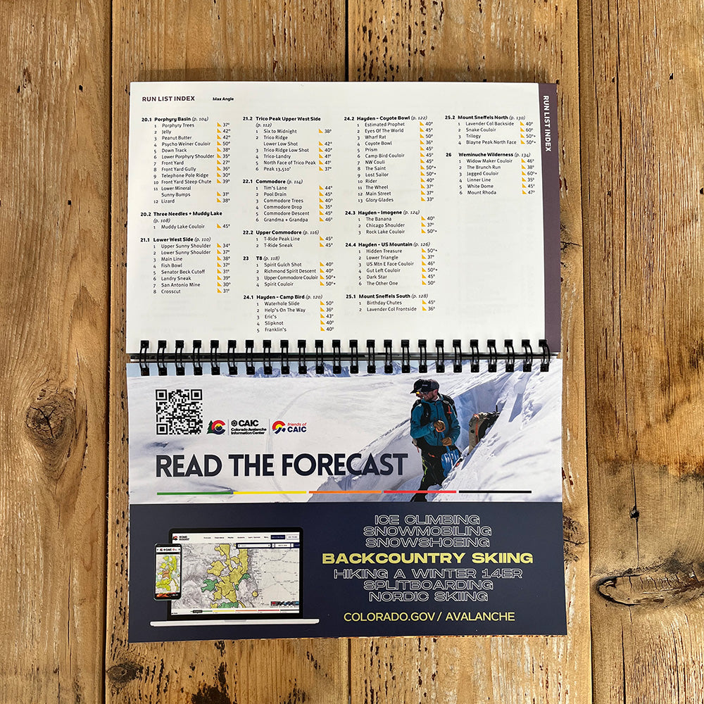 Backcountry Skiing Silverton Guidebook. Beacon Guidebooks | Backcountry Books