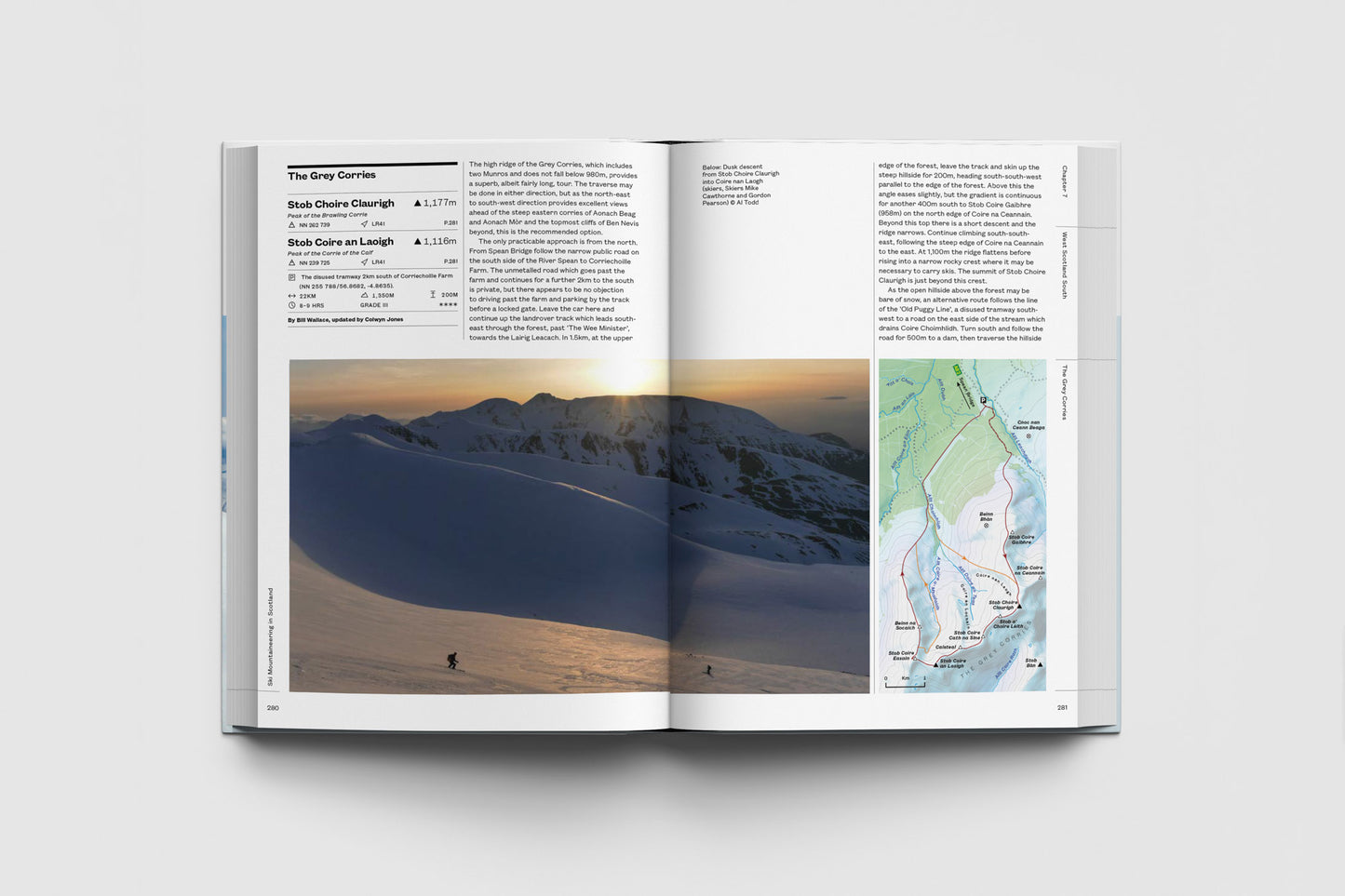 Ski Mountaineering in Scotland Guidebook | Backcountry Books