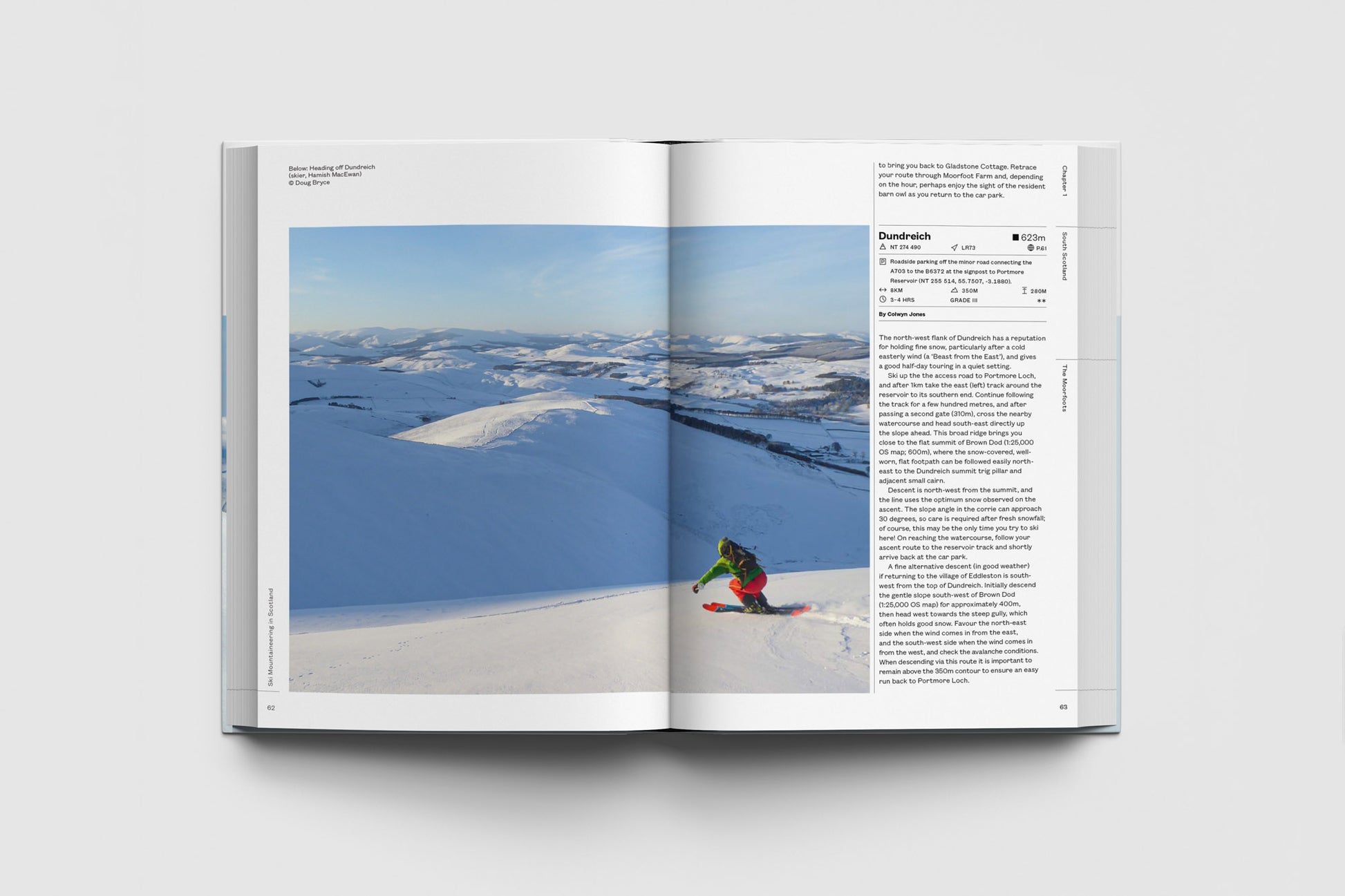 Ski Mountaineering in Scotland Guidebook | Backcountry Books
