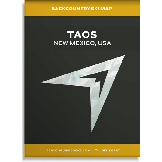 Backcountry Ski Map: Taos, New Mexico | Backcountry Books