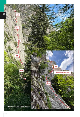 50 Classic Climbs up to 6a around Chamonix Mont Blanc | Backcountry Books