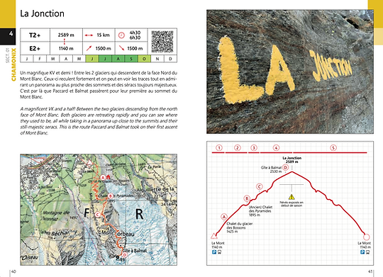 Trail Chamonix & Mont Blanc | Chamonix hiking and trail running guidebook | Backcountry Books
