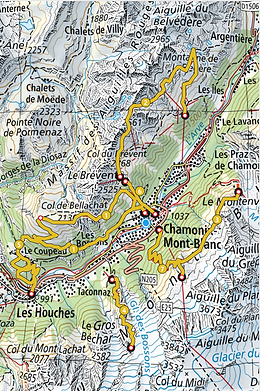 Trail Chamonix & Mont Blanc | Chamonix hiking and trail running guidebook | Backcountry Books
