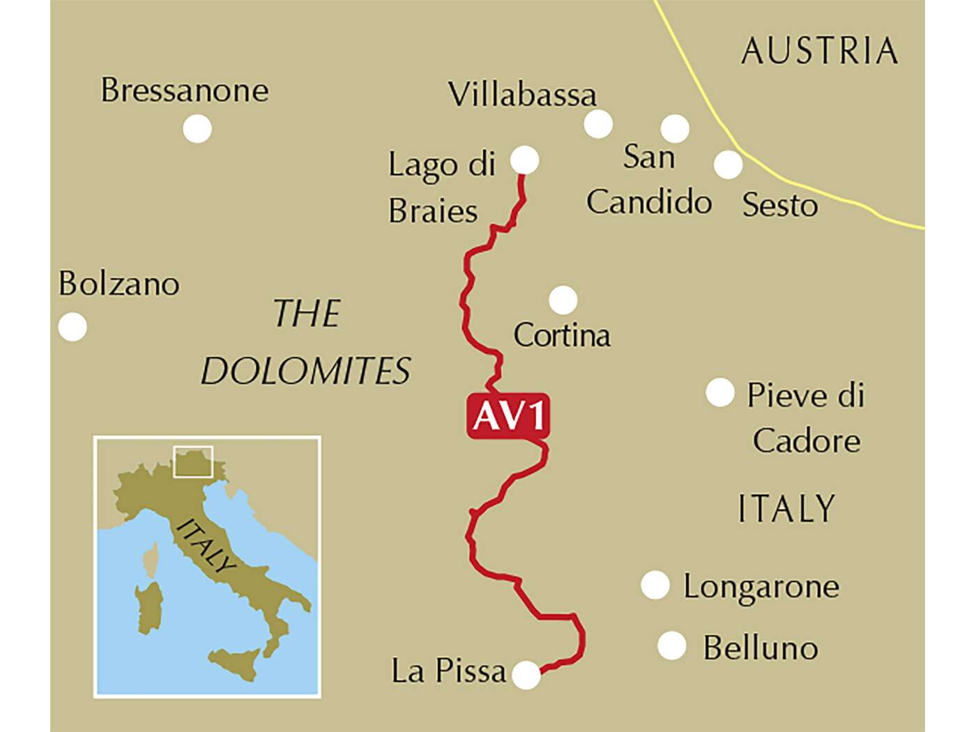 Alta Via 1 Trekking in the Dolomites | Backcountry Books