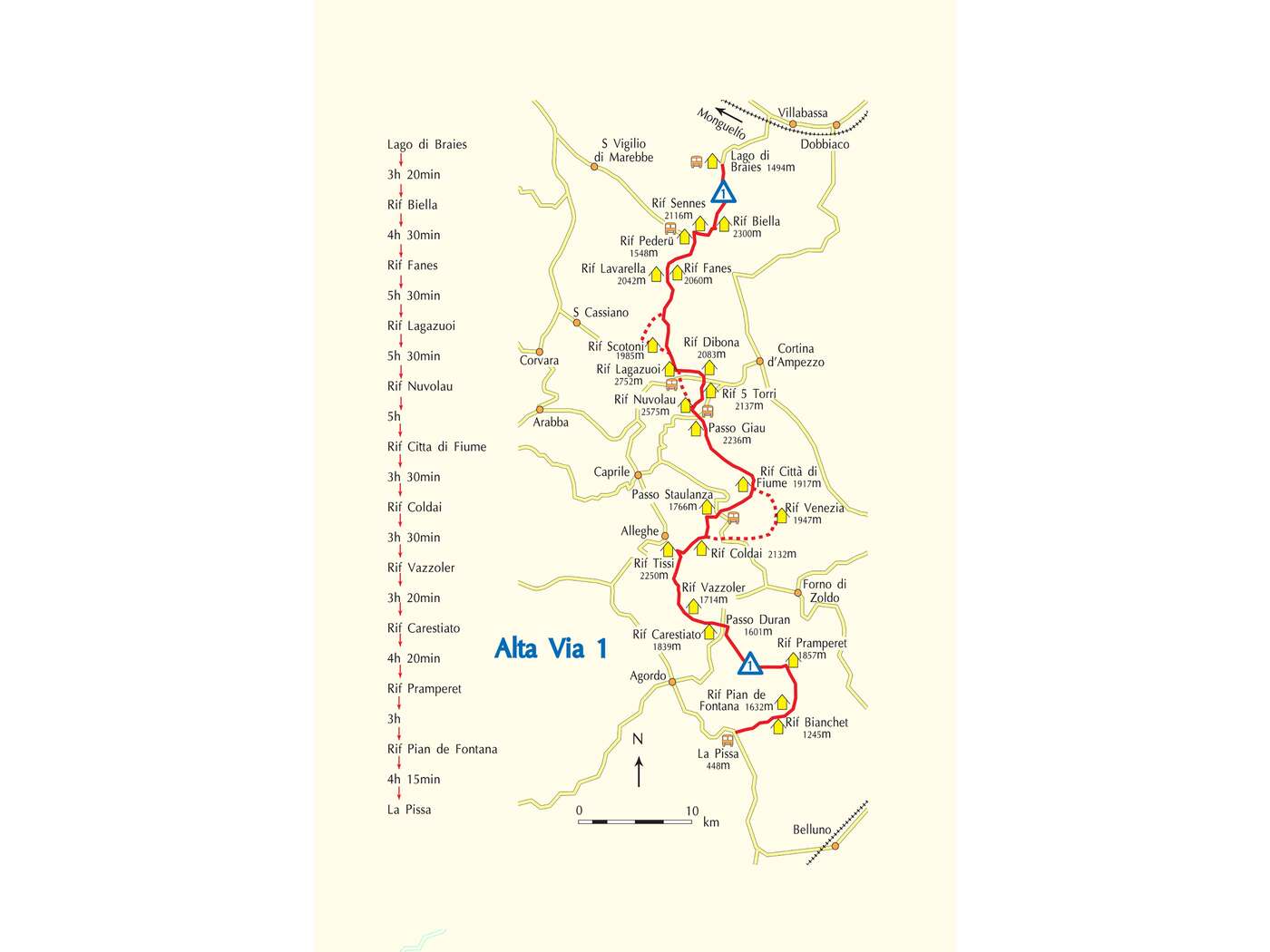 Alta Via 1 Trekking in the Dolomites | Backcountry Books