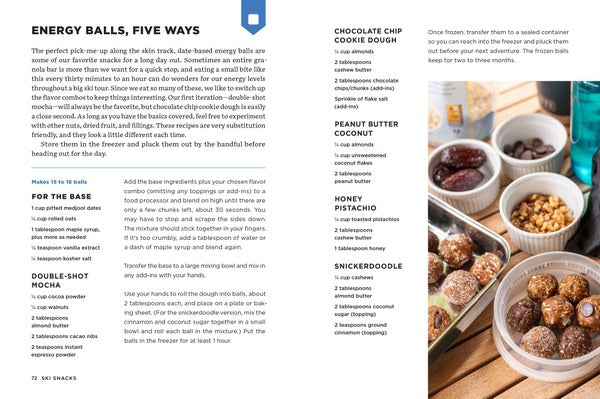 Ski Snacks Book | Backcountry Books