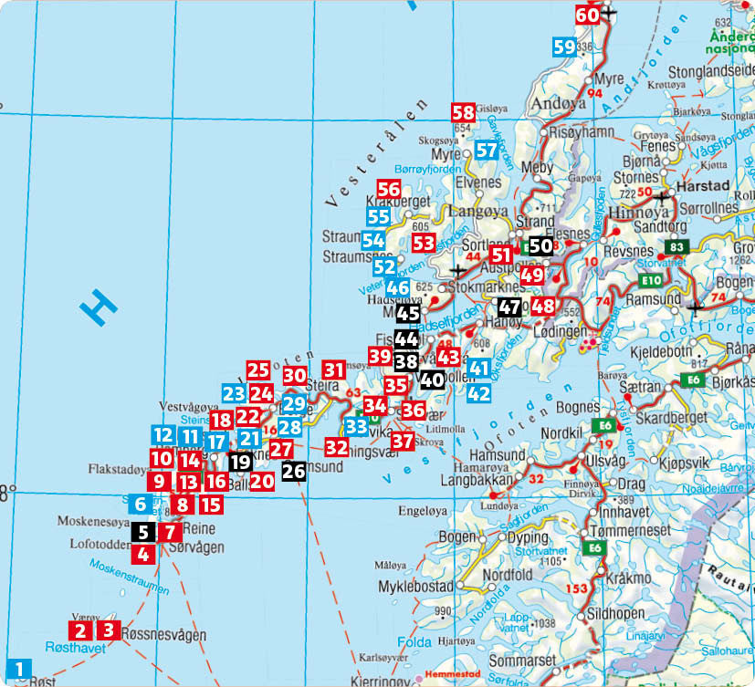 Lofoten and Vesteralen Walking and hiking Guidebook | Backcountry Books