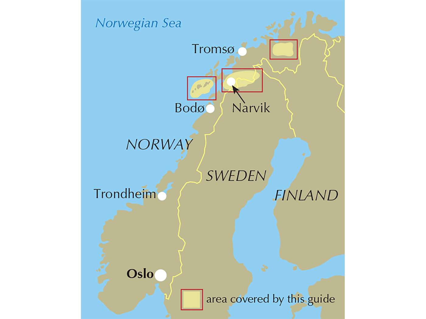 Hiking in Norway - North | Trekking above the Arctic Circle: Lofoten Islands, Narvik, Ofotfjorden, Troms and Finnmarksvidda