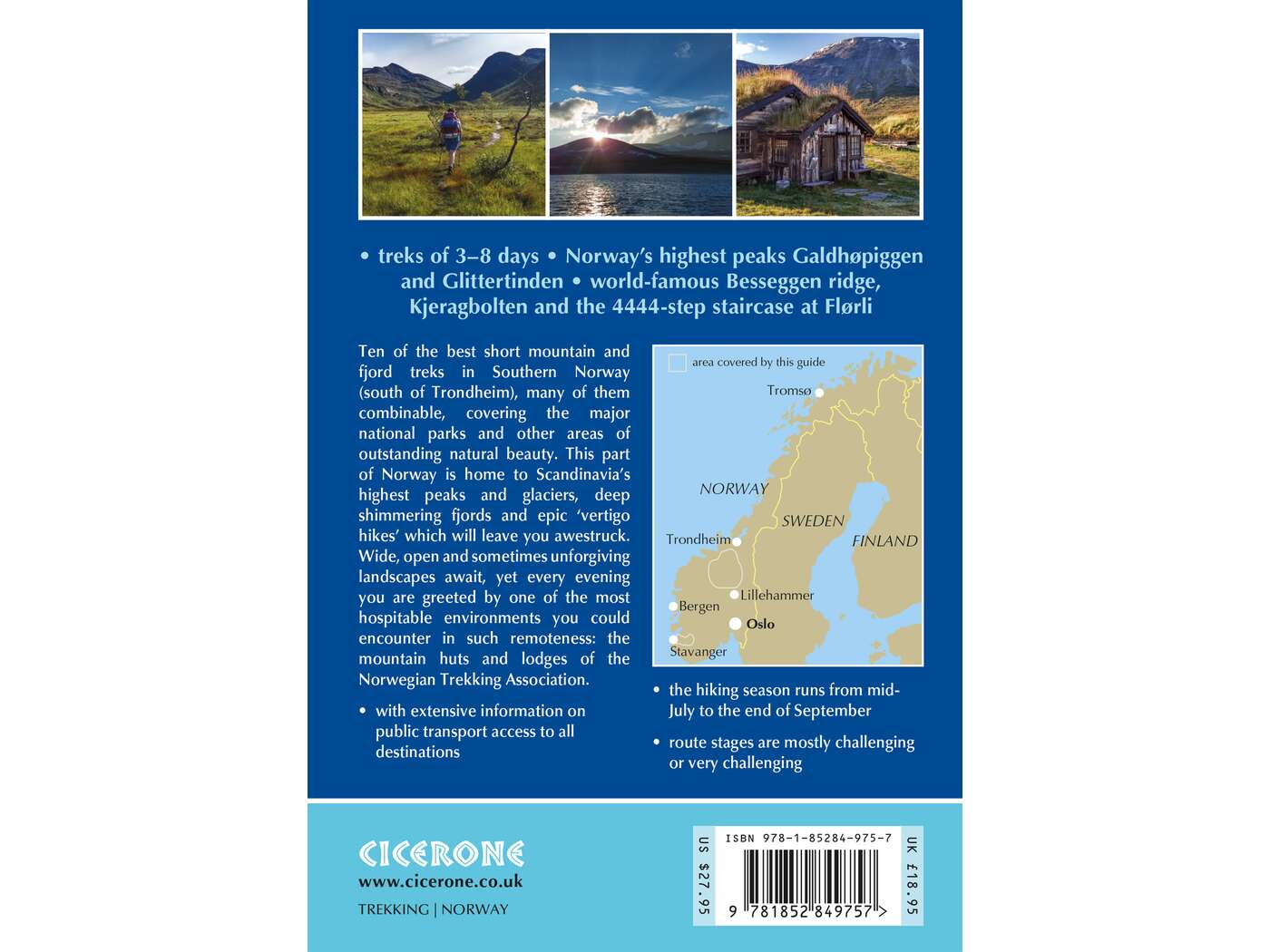 Hiking in Norway South | Backcountry Books