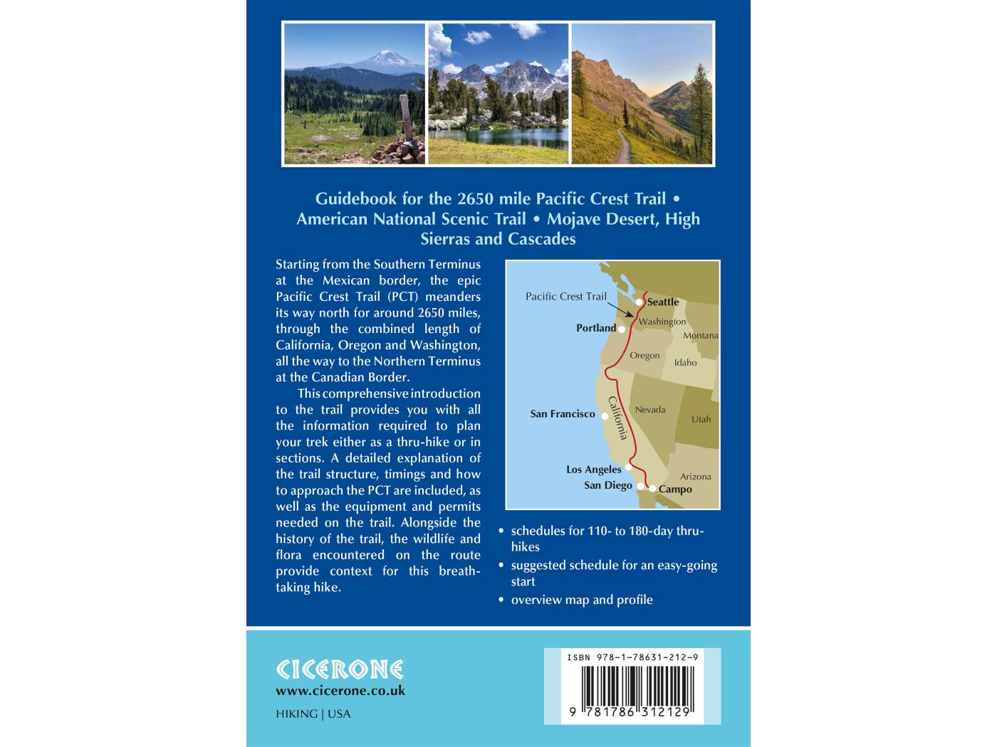 Hiking the Pacific Crest Trail Guidebook | Backcountry Books