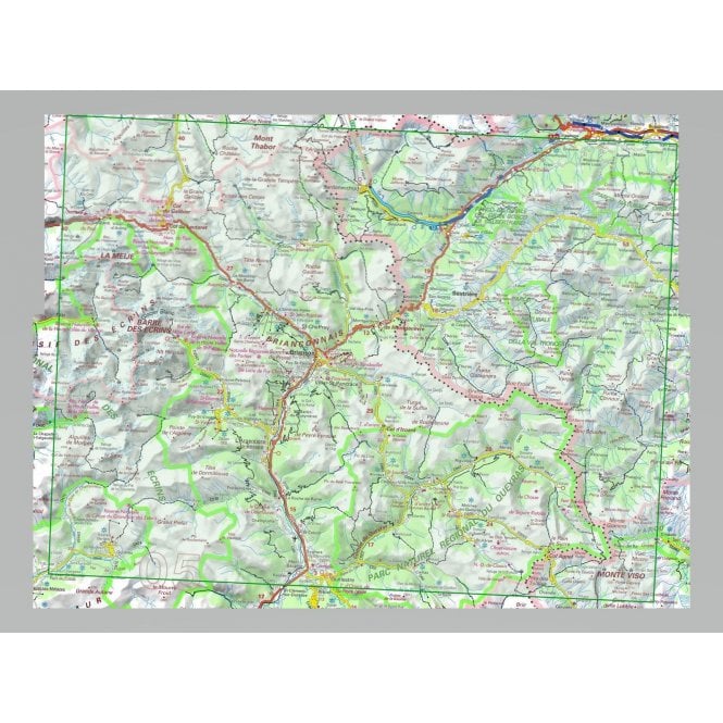 Queyras Map | Brianconnais Queyras Top 75 Hiking Map | Backcountry Books
