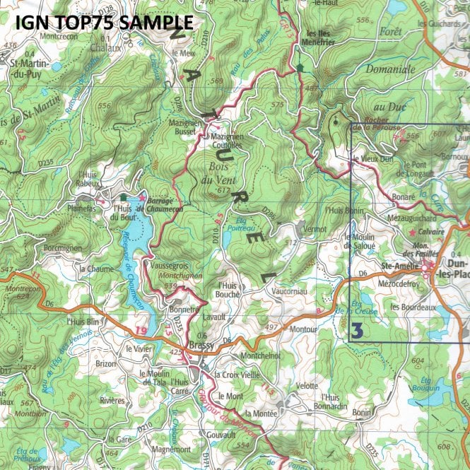 Queyras Map | Brianconnais Queyras Top 75 Hiking Map | Backcountry Books