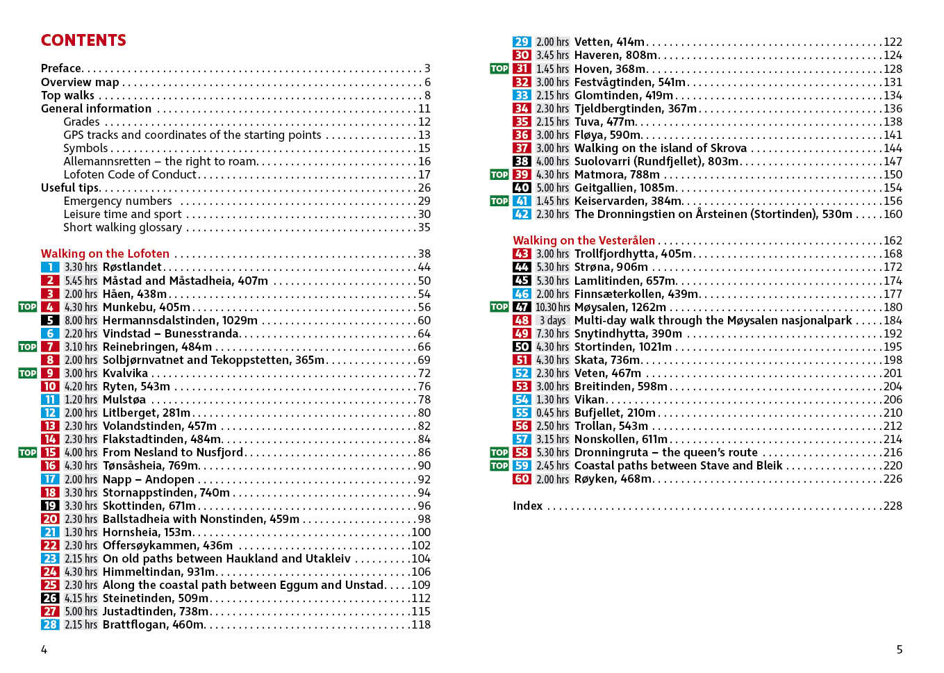 Lofoten and Vesteralen Walking and hiking Guidebook | Backcountry Books