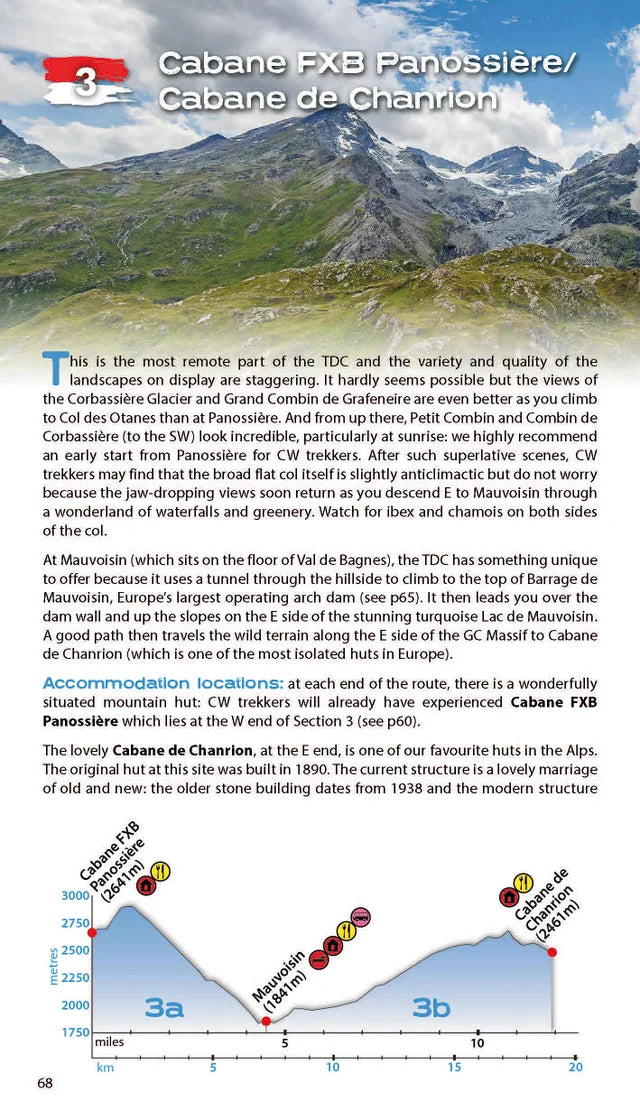 Trekking the Tour des Combins | Knife edge Outdoor | Backcountry Books