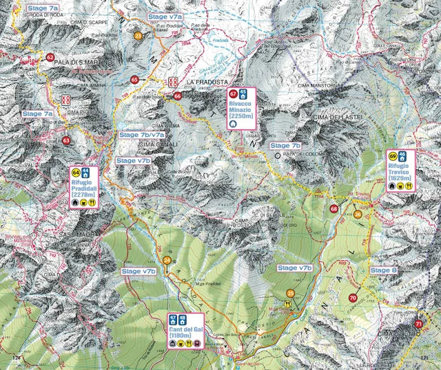 Trekking the Dolomites AV2 Guidebook Knife Edge Outdoor | Backcountry Books