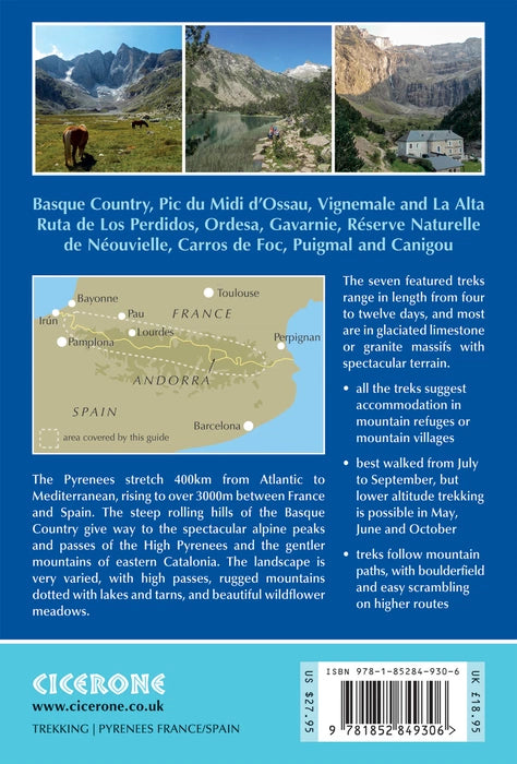 Shorter Treks in the Pyrenees -  7 great one and two week circular treks | Backcountry Books