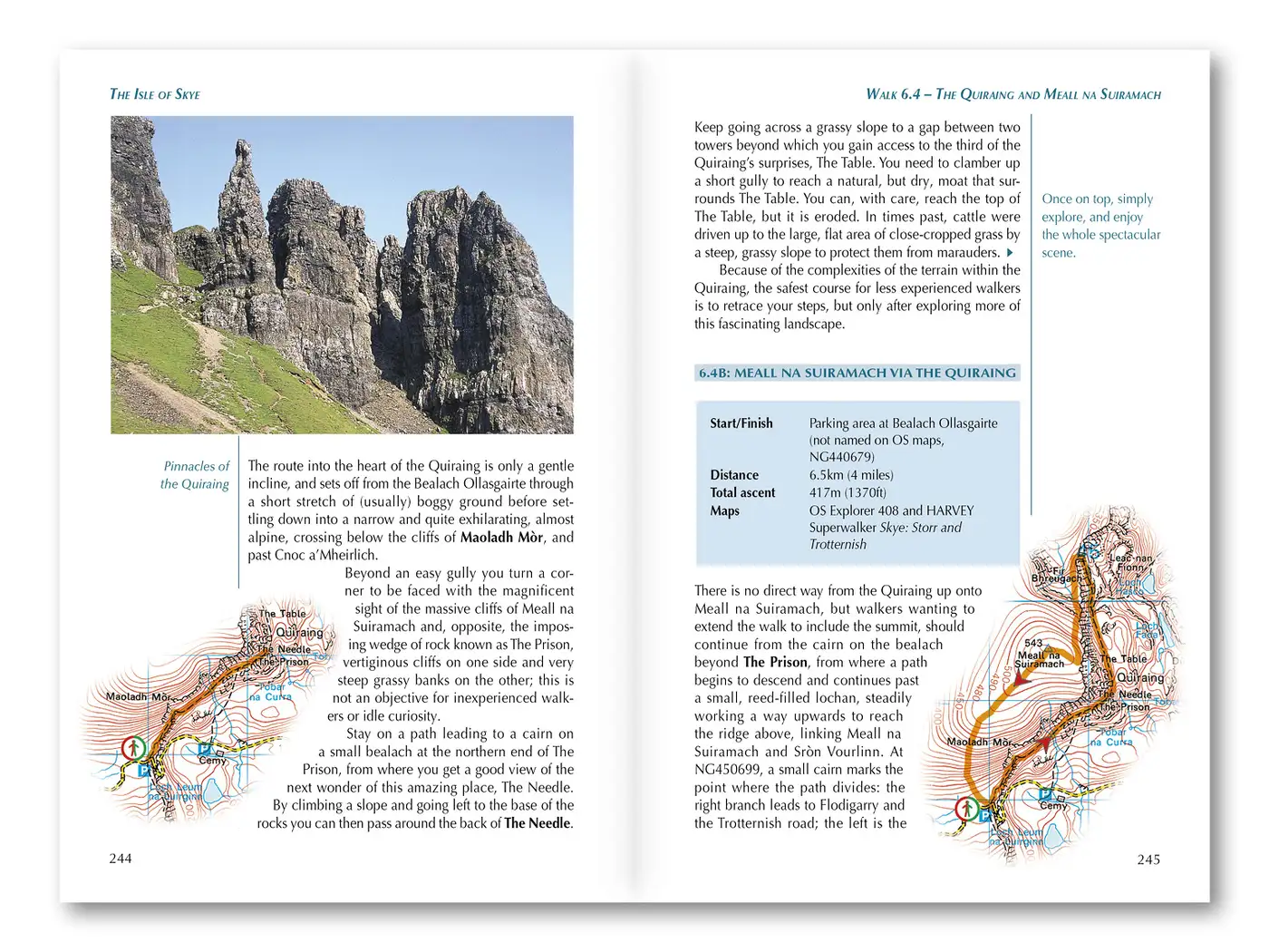 The Isle of Skye : Walks and scrambles throughout Skye, including the Cuillin