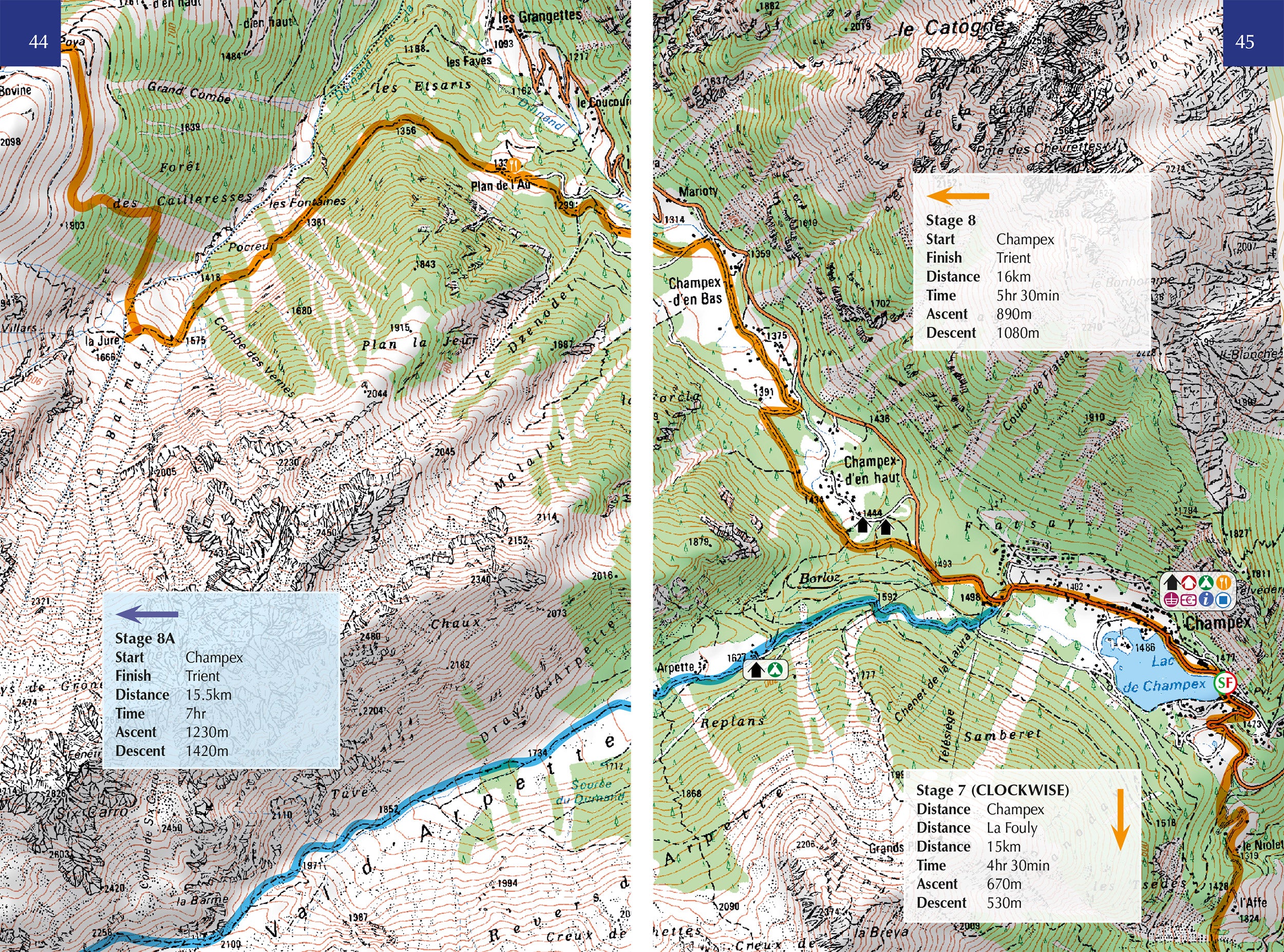 Tour du Mont Blanc Map Booklet | Cicerone | Backcountry Books