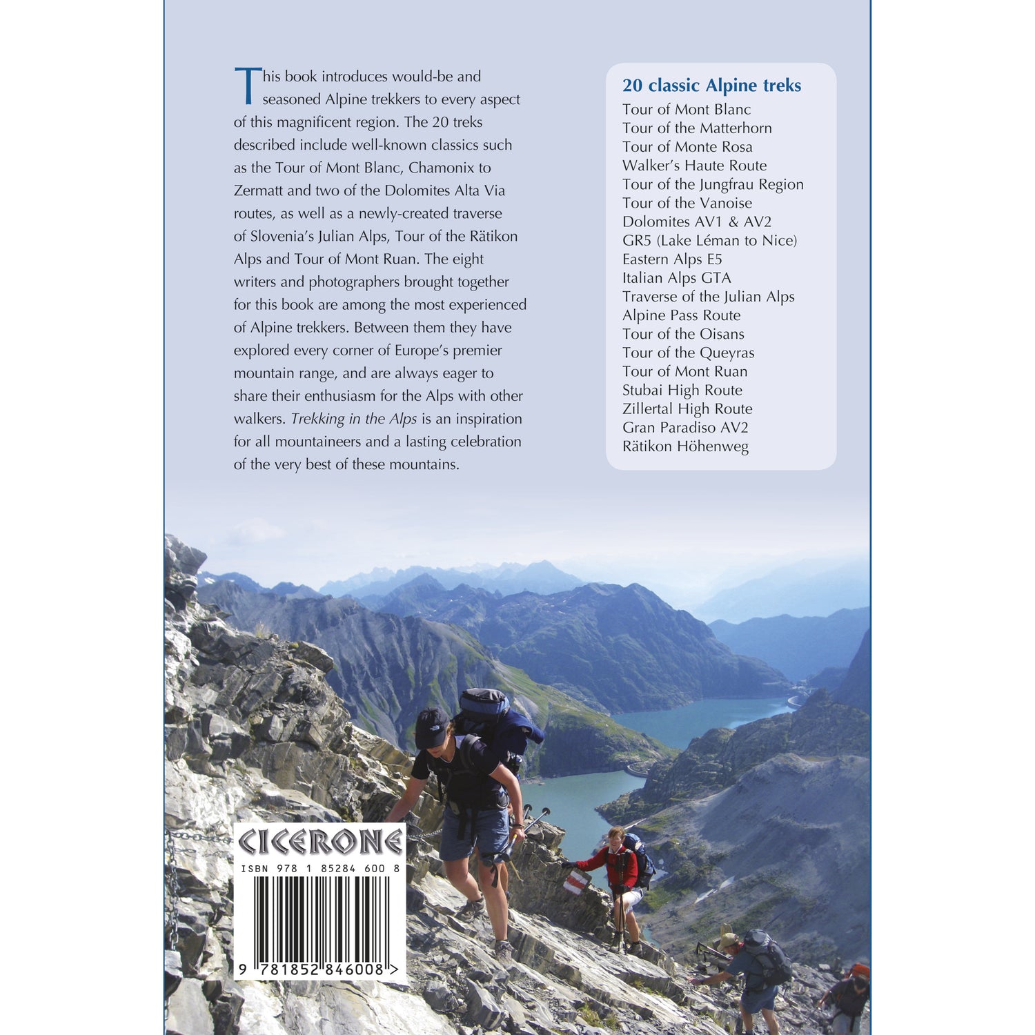 Trekking in the Alps Guidebook | Backcountry Books