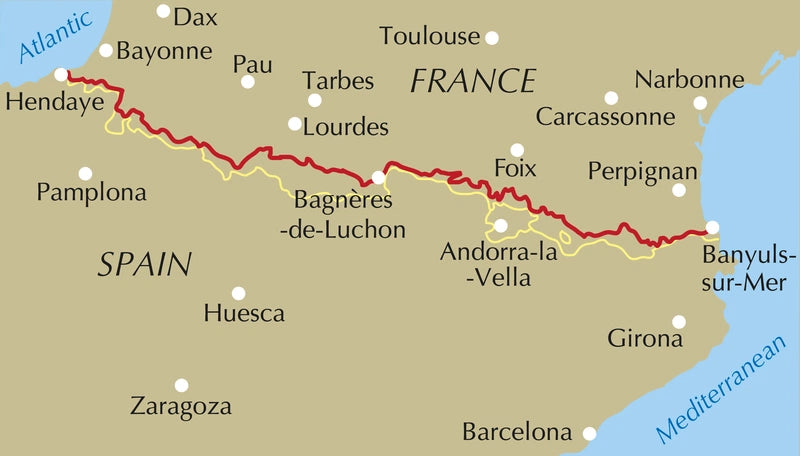 Trekking the GR10 Guidebook Through the French Pyrenees: Le Sentier des Pyrenees | Backcountry Books