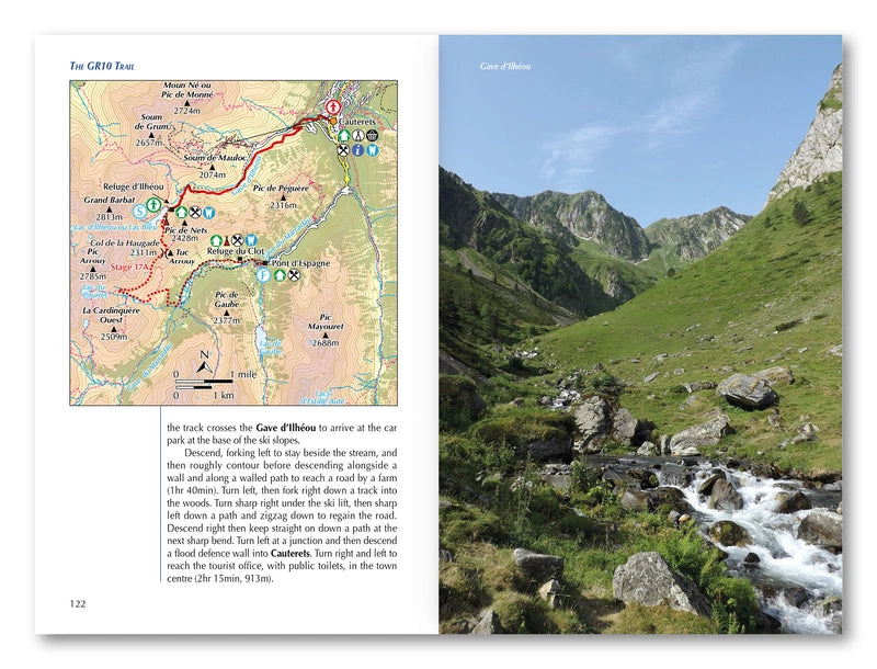 Trekking the GR10 Guidebook Through the French Pyrenees: Le Sentier des Pyrenees | Backcountry Books