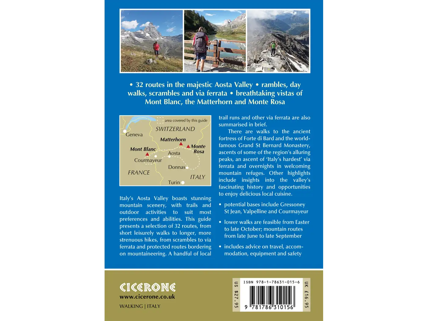 Walking in the Aosta Valley | Backcountry Books