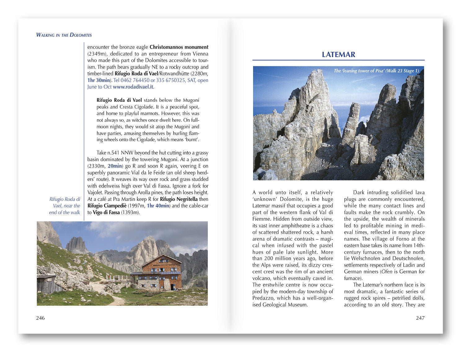 Walking in the Dolomites : 25 multi-day routes in Italy's Dolomites | Backcountry Books