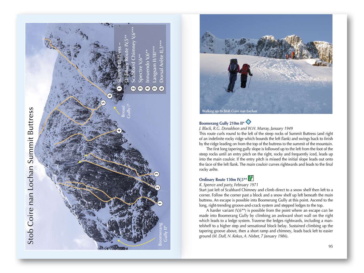 Winter Climbs Ben nevis and Glencoe Guide Book | Backcountry Books