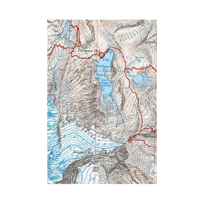 Zillertal Ski Touring Map | Alpenvereinskarte 35/3 Zillertaler Alpen Ost | Backcountry Books