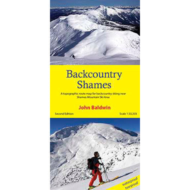 Backcountry Shames | Shames Backcountry Skiing Map & Guide | Backcountry Books