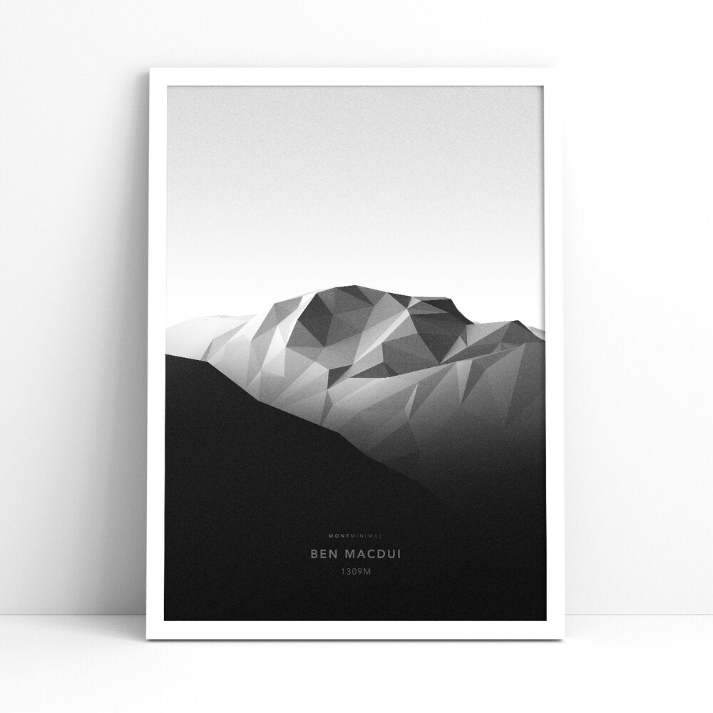 Ben Macdui Wall Print | Mont Minimal | Backcountry Books