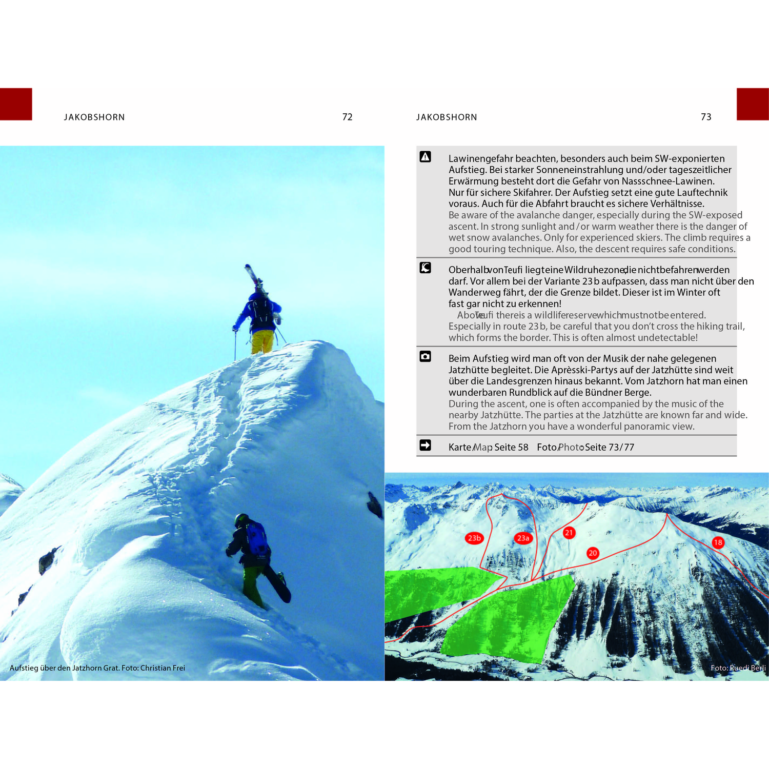 Freeride Guide Davos Klosters | Backcountry Books