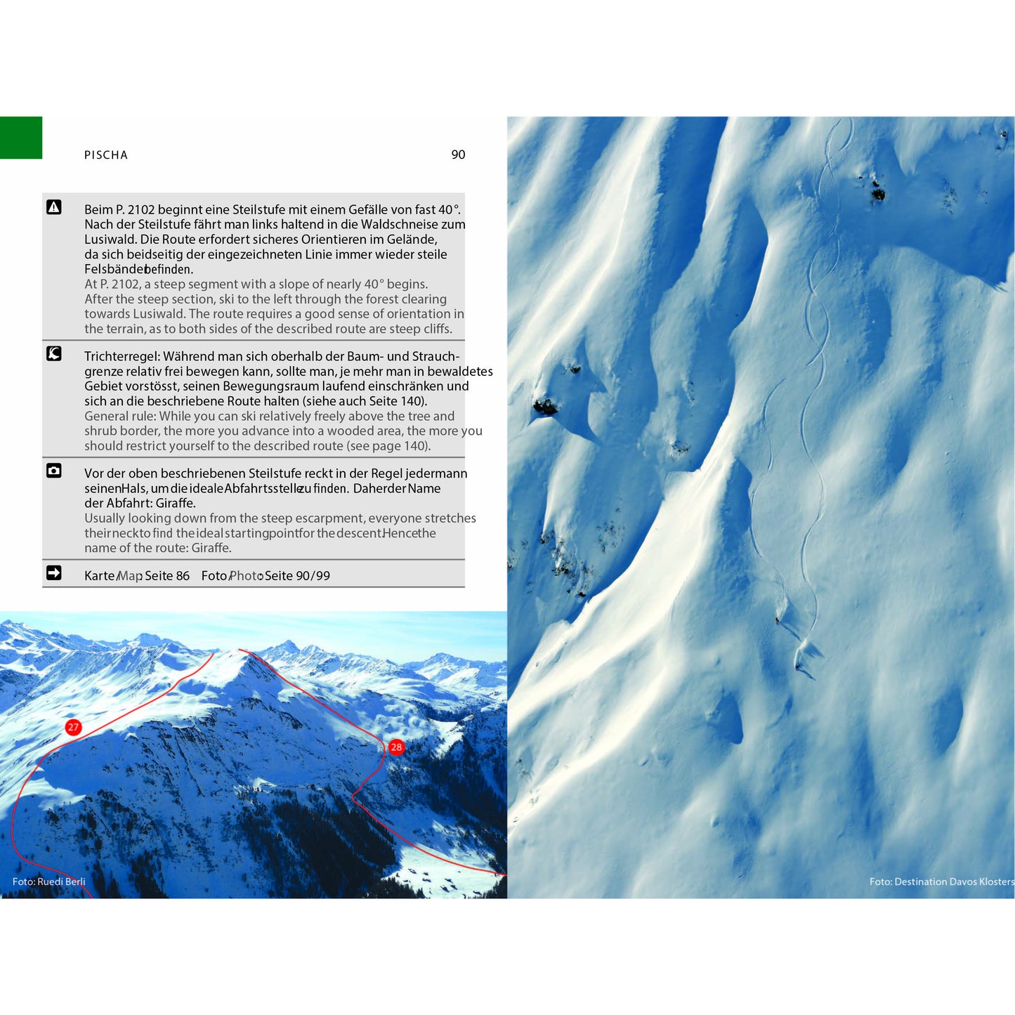 Freeride Guide Davos Klosters | Backcountry Books