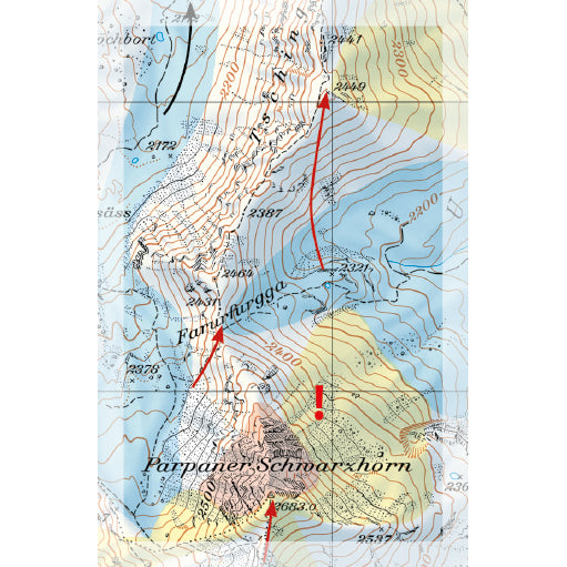 Freeride Map Lenzerheide | Backcountry Books