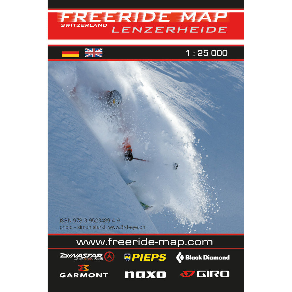 Freeride Map Lenzerheide | Backcountry Books
