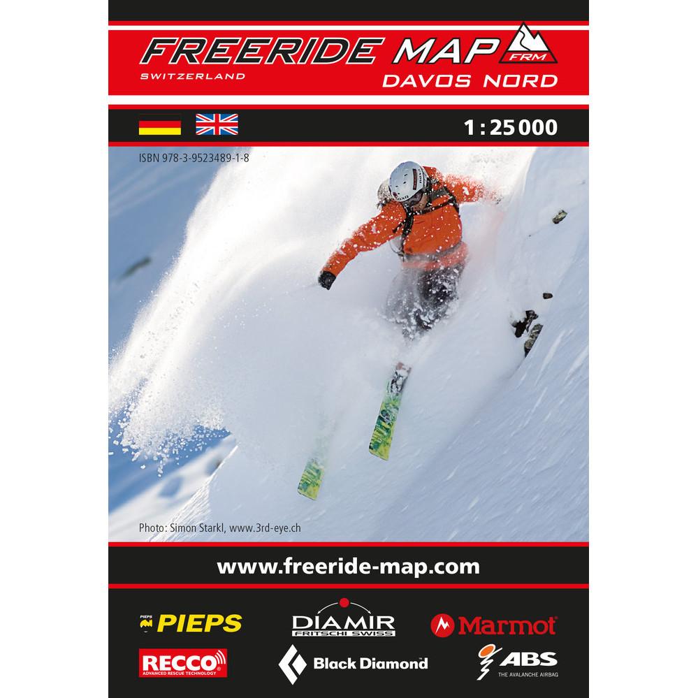Freeride Map Davos Nord | Backcountry Books