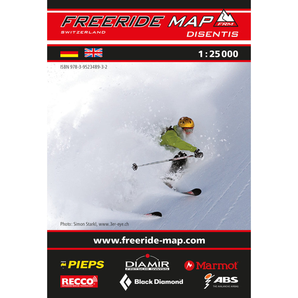 Freeride Map Disentis