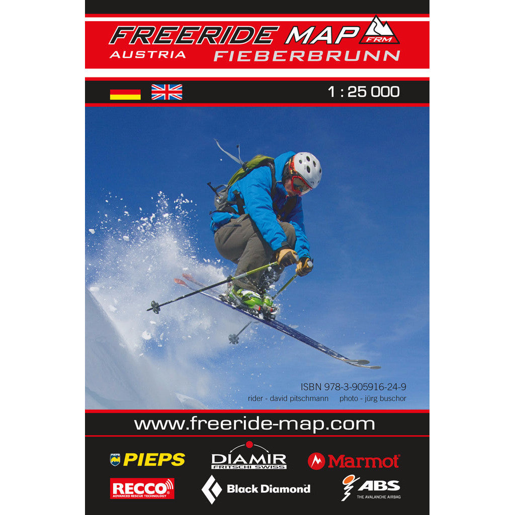 Freeride Map Fieberbrunn