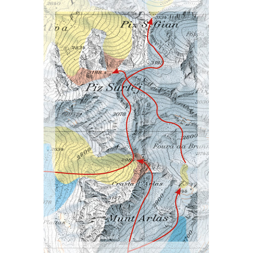 Freeride Map St Moritz | Backcountry Books