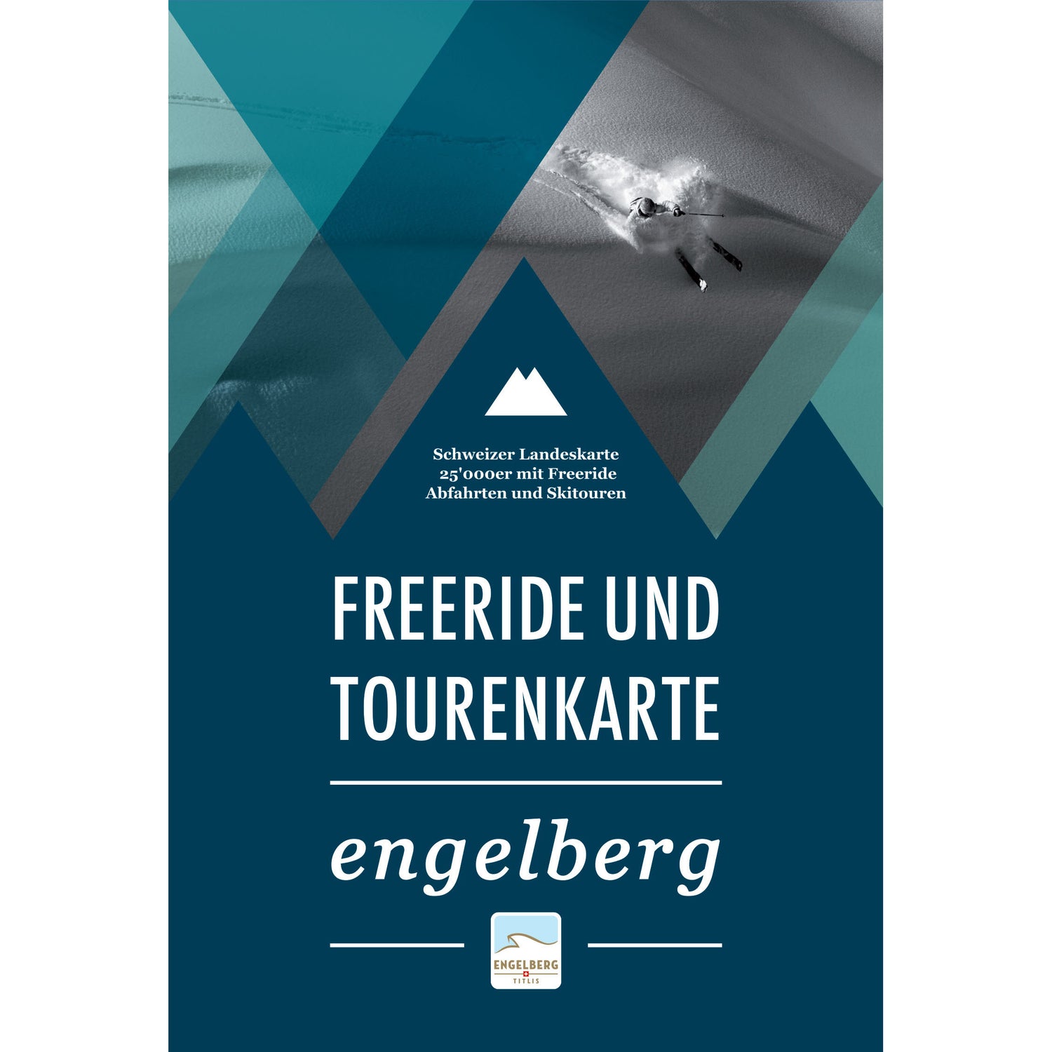Freeride and Ski Touring Map  Engelberg | Backcountry Books