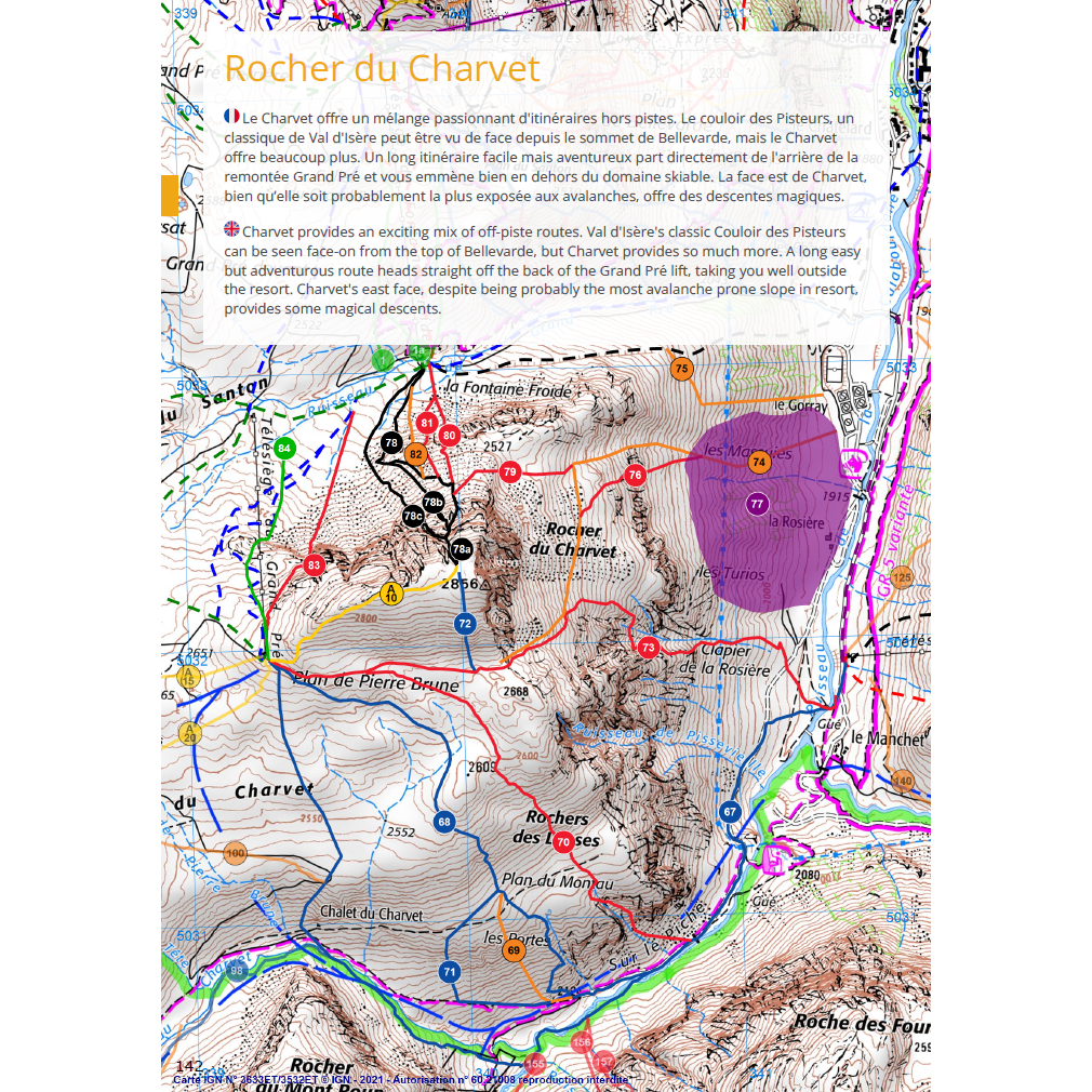 Val d'Isère Hors Piste: Le Guide Complet | Backcountry Books