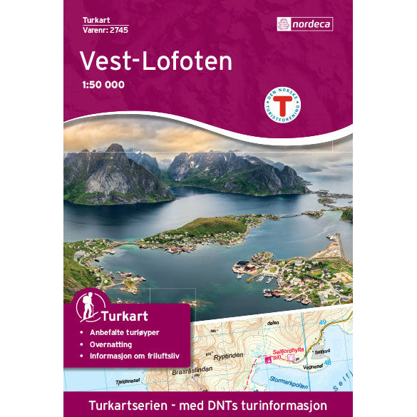 Lofoten Islands Map | Backcountry Books