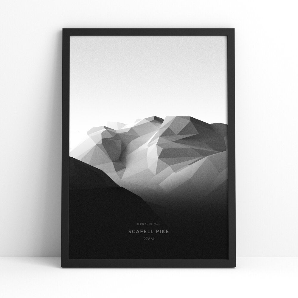 Scafell Pike Wall Print | Mont Minimal | Backcountry Books