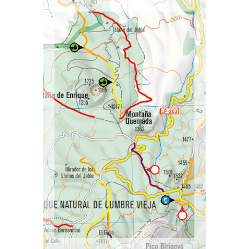 Supertrail Map La Palma | Backcountry Books