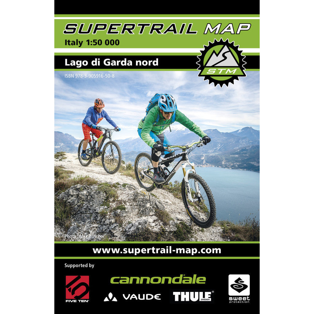Supertrail Map Lago di Garda Nord | Backcountry Books