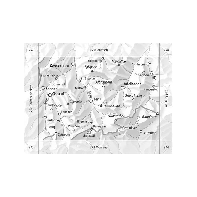 Swisstopo 263S Wildstrubel Ski Map | Backcountry Books