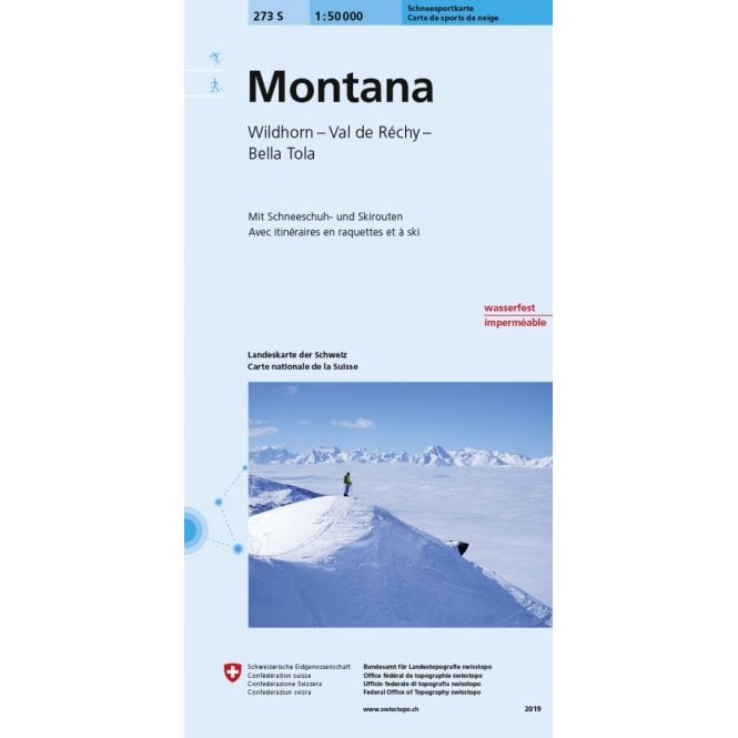 Swisstopo 273S Montana Map | Backcountry Books